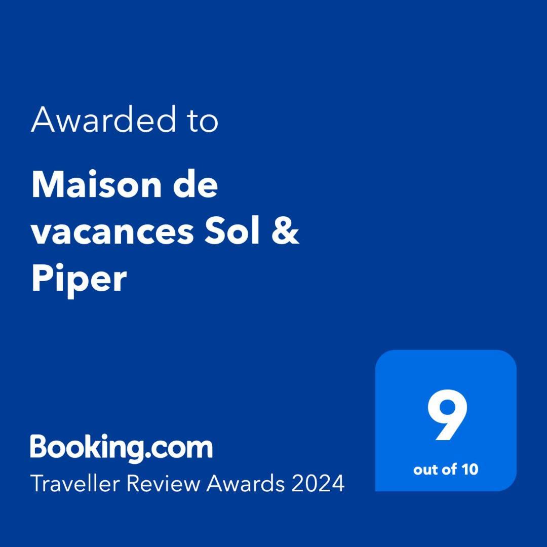 Maison De Vacances Sol & Piper Gombergean Esterno foto